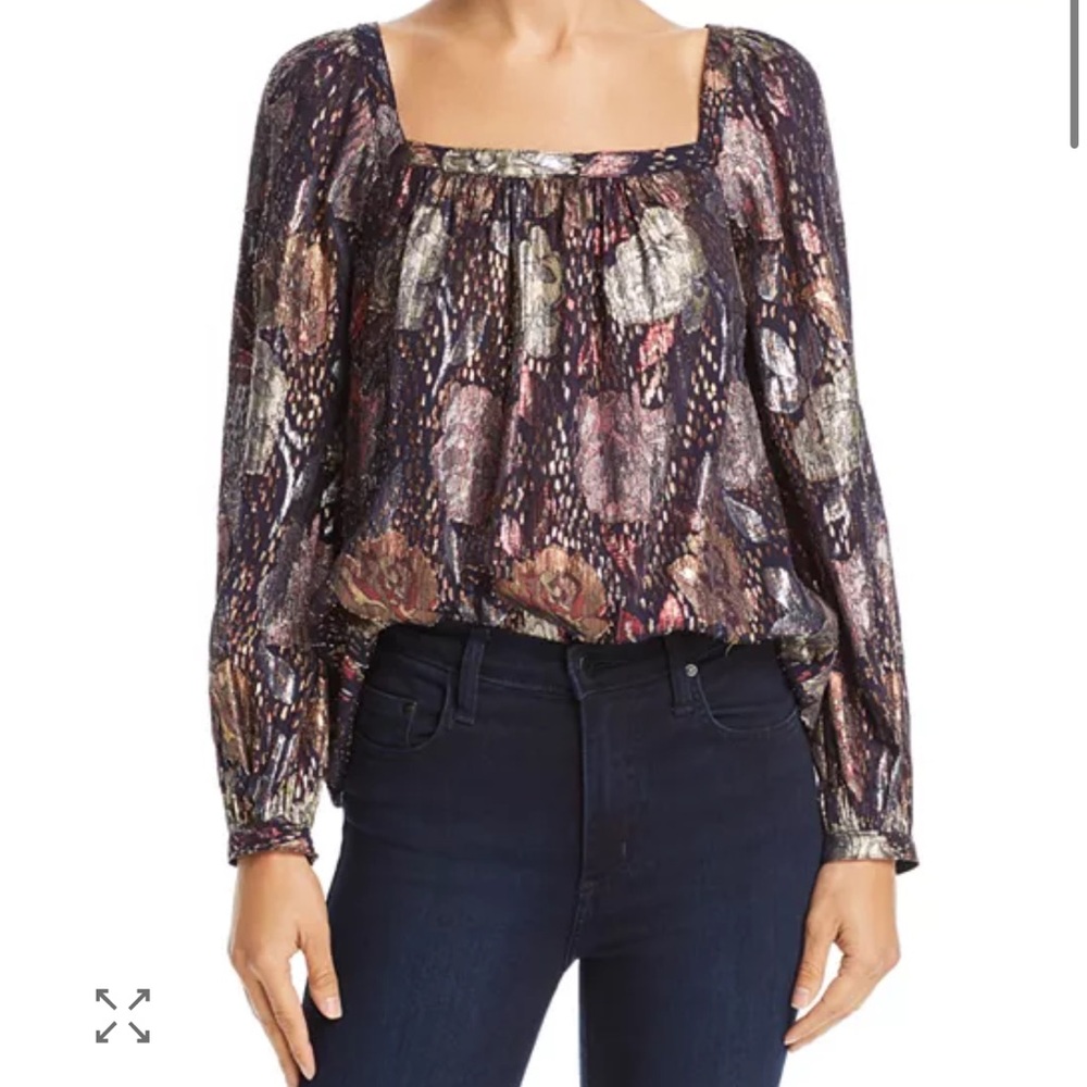 Rebecca Taylor Glistening Rose Blouse